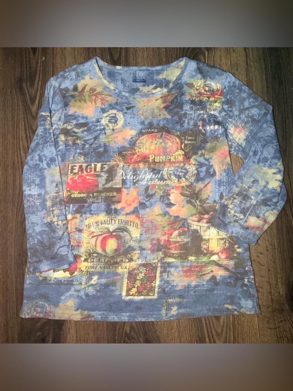 Y2K Basic Editions 2000s Fall/Halloween Shirt‎